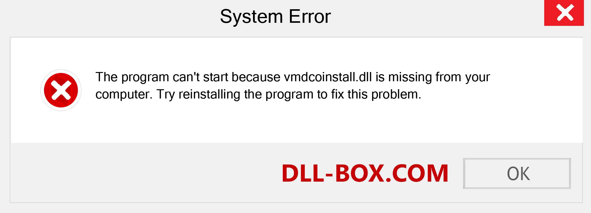  vmdcoinstall.dll file is missing?. Download for Windows 7, 8, 10 - Fix  vmdcoinstall dll Missing Error on Windows, photos, images